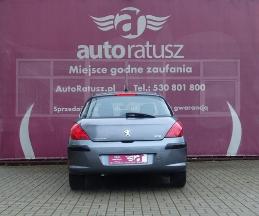 Peugeot 308 cena 13900 przebieg: 307187, rok produkcji 2011 z Lipno małe 254